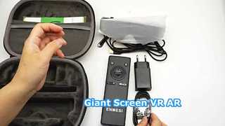 ENMESI V20 3D VR/ AR แว่นตา 1080P จอยักษ์