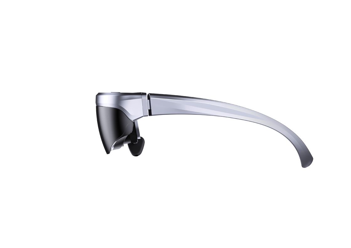 1920x1200 OLED AR Smart Glasses 75°FOV USB-C/HDMI AR Head Mounted Display เครื่องแสดงภาพที่ติดกับหัว