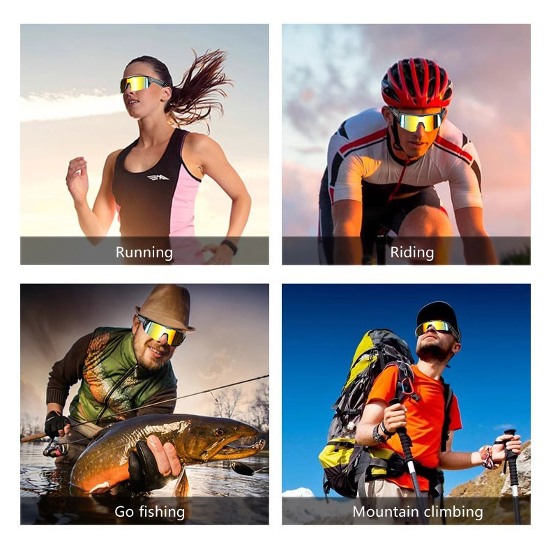 TR กรอบยืดหยุ่น BT 5.3 ดนตรี 4-5 ชั่วโมง จักรยาน กีฬา Bluetooth แว่นขับรถ