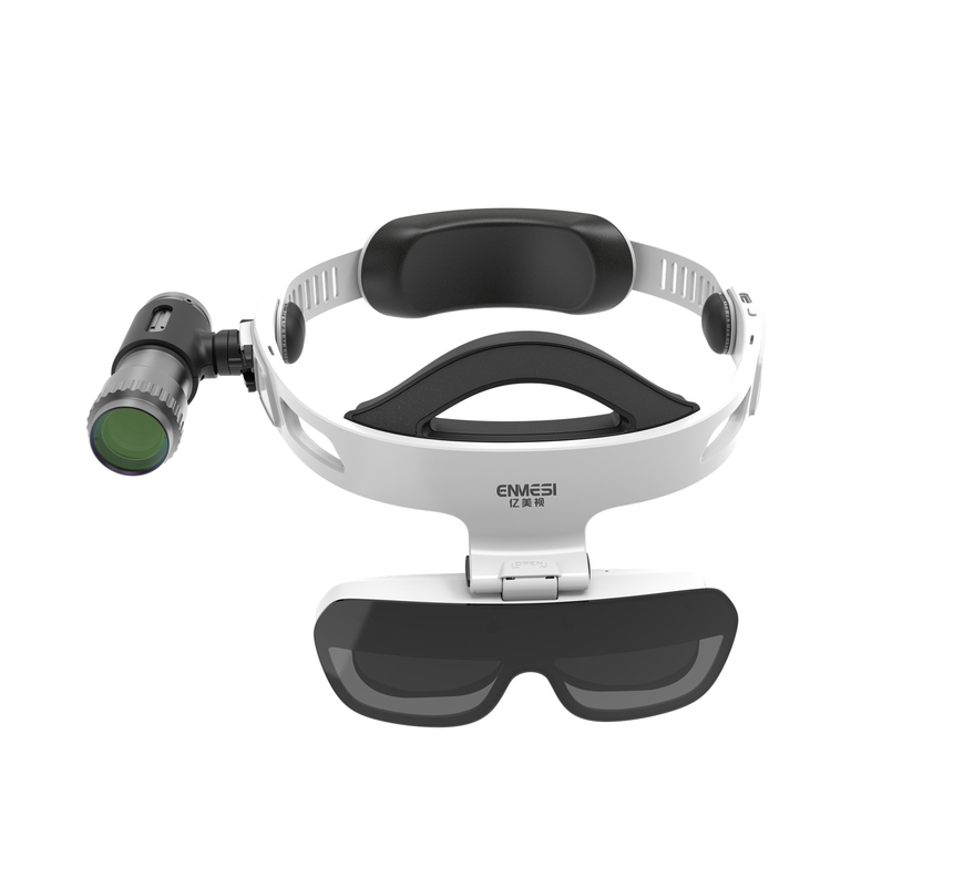 1080P RGB HD Smart Glasses 45 องศา IP 67 AR มุมมองกลางคืน พร้อมการติดตาม