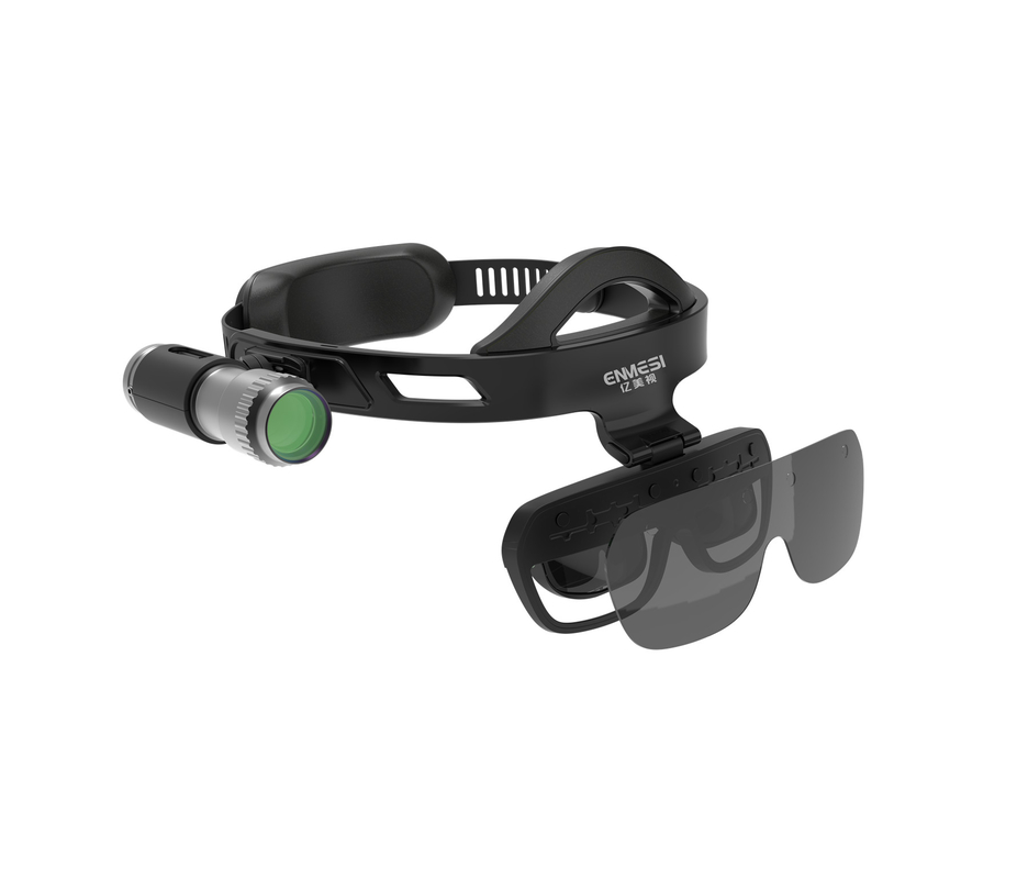 1080P RGB HD Smart Glasses 45 องศา IP 67 AR มุมมองกลางคืน พร้อมการติดตาม