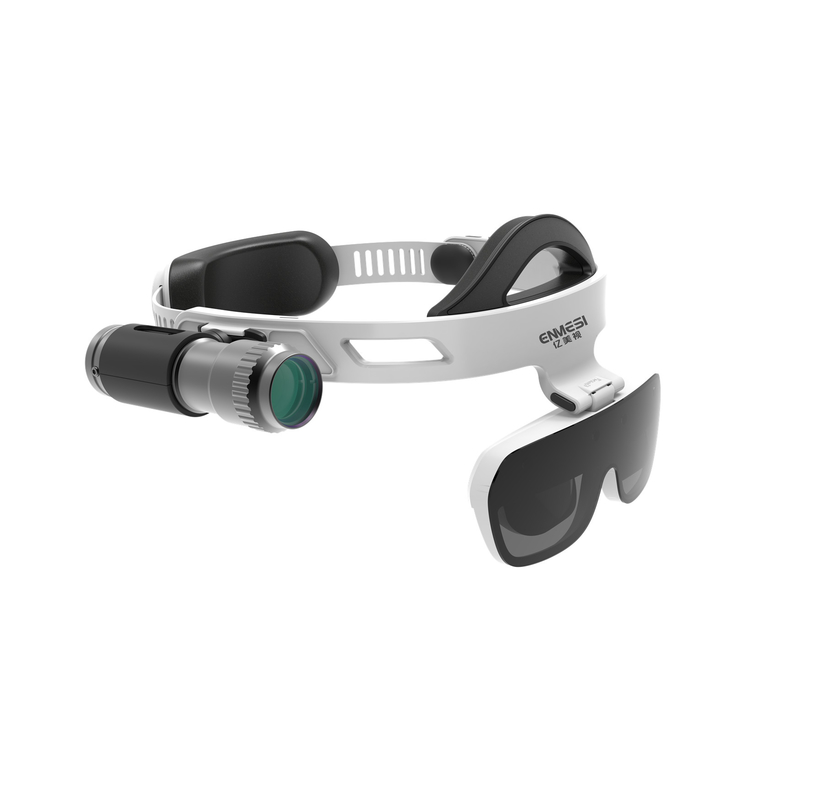 ENMESI 4K Smart Glasses 50cm ~ 300m ถึง Infinity AR Night Vision สําหรับทหาร