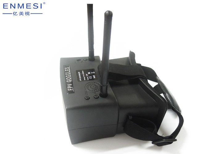 การส่งผ่านแบบเรียลไทม์ FPV Drone Goggles, ความละเอียดสูง Google FPV แว่นตา 48CH 5.8G