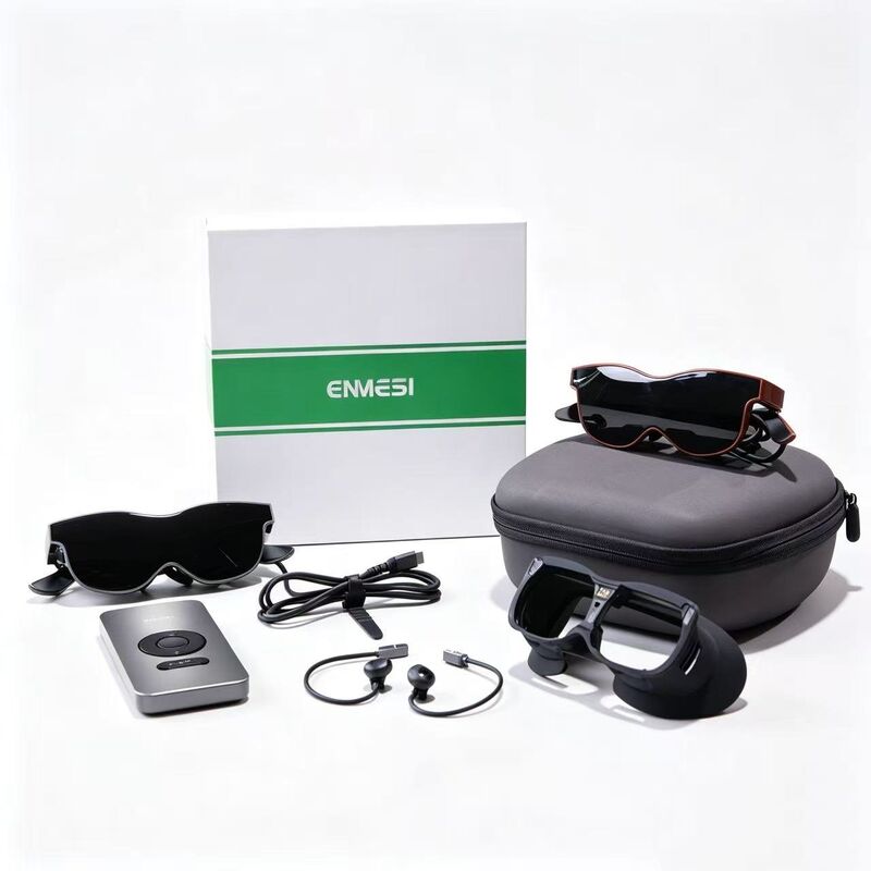 แว่นตาฉลาด VR ความละเอียด 1080P ที่น่าทึ่ง พร้อมกับ 70 ° FOV และจอปรับหัวเชื่อมต่อ USB-C