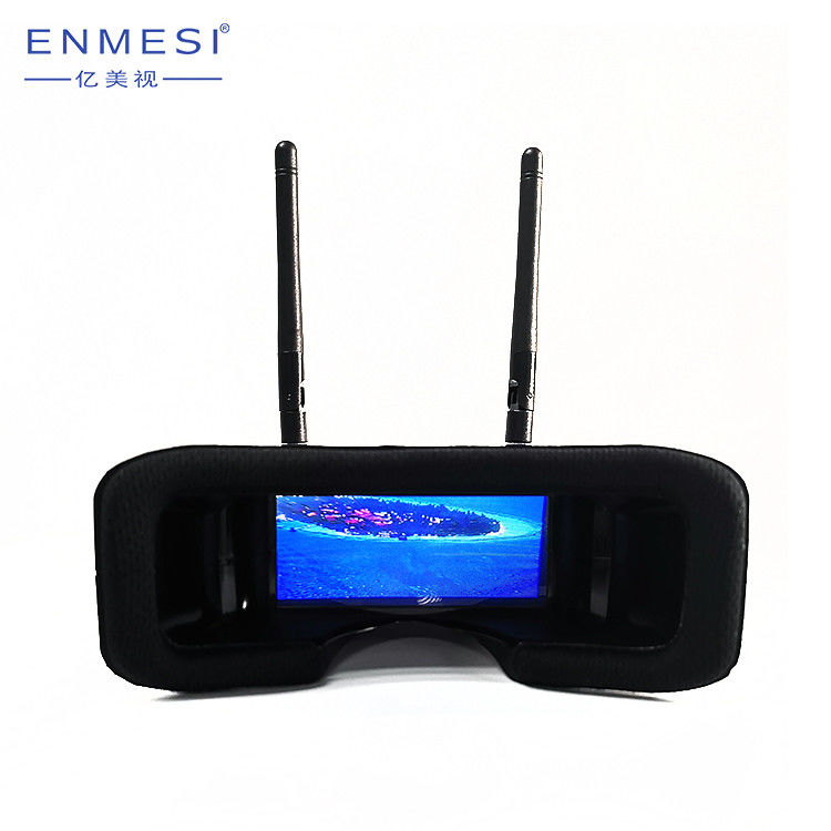 2020 Mini 2.7 นิ้ว RC FPV กล่องแว่นตา HMD 960*240 ชุดหูฟัง FPV ระยะไกลสำหรับ Race Drone