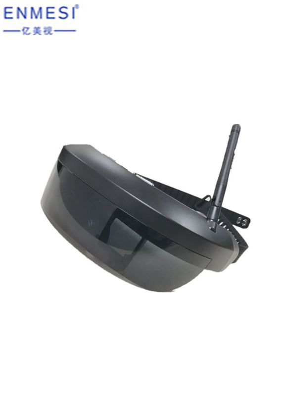 5.8 G แว่นตาวิดีโอ HDMI FPV TFT LCD Virtual 98 '' หมวกกันน็อคข้างเดียวหนึ่งหน้าจอ