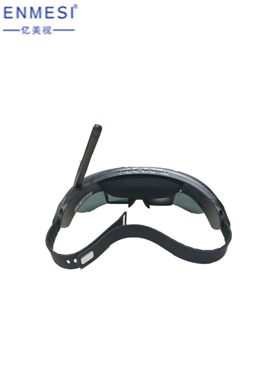 5.8 G แว่นตาวิดีโอ HDMI FPV TFT LCD Virtual 98 '' หมวกกันน็อคข้างเดียวหนึ่งหน้าจอ