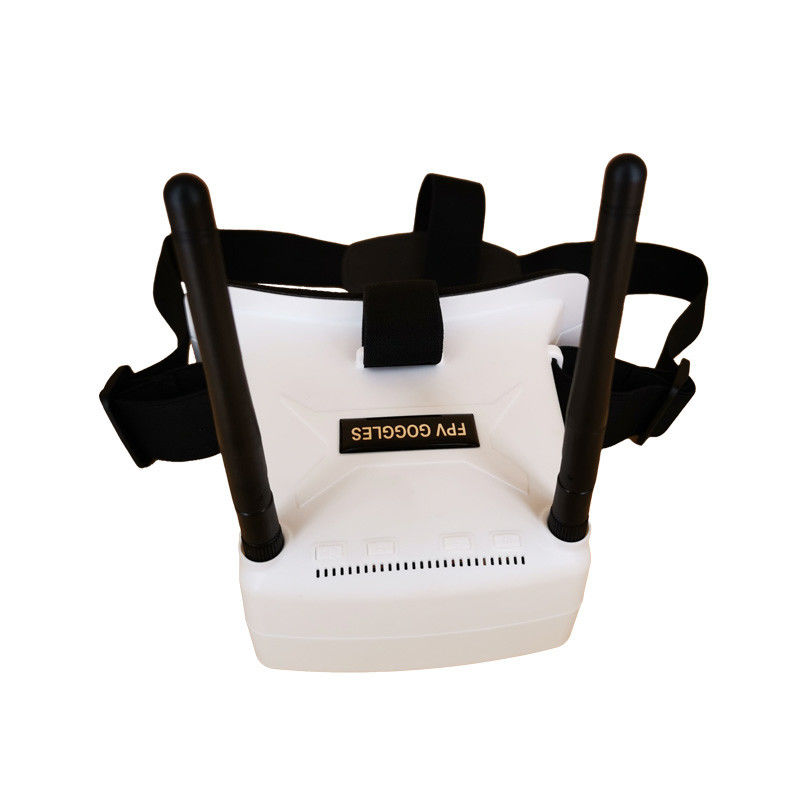 ประเทศจีน แว่นตา FPV 48CH 5.8GHz แก้ว FPV 2.7 นิ้ว 960 X 240 พิกเซลจอแสดงผล LCD พร้อมแบตเตอรี่