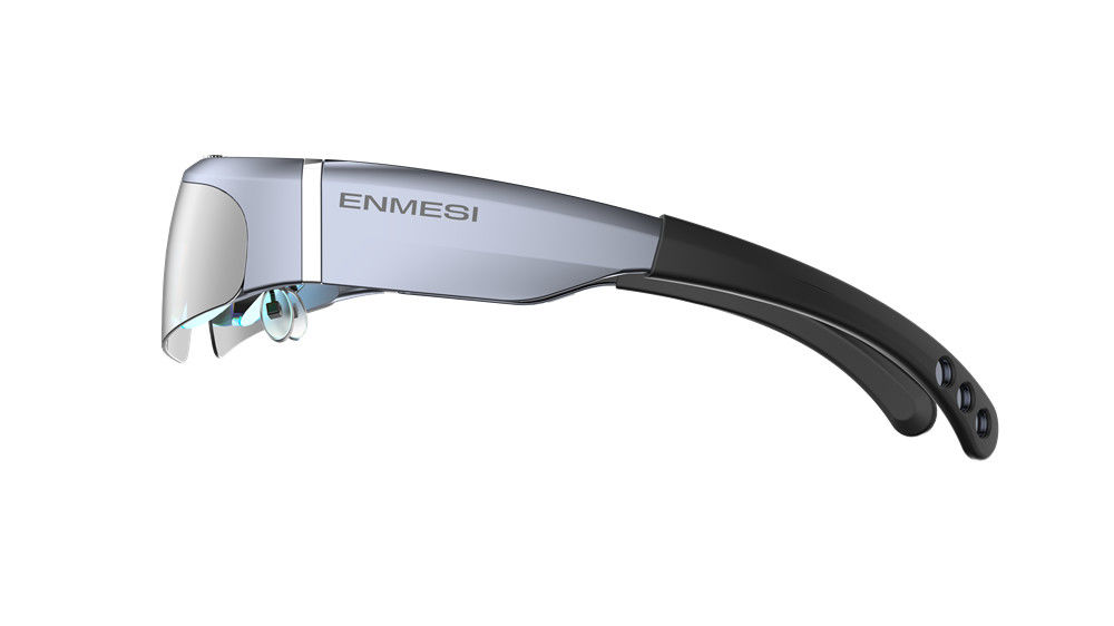 143 นิ้ว 1920x1080 ความละเอียด Head Mounted Display ด้วยความสว่าง 2000nits และตาขาสี FOV AR 41 °