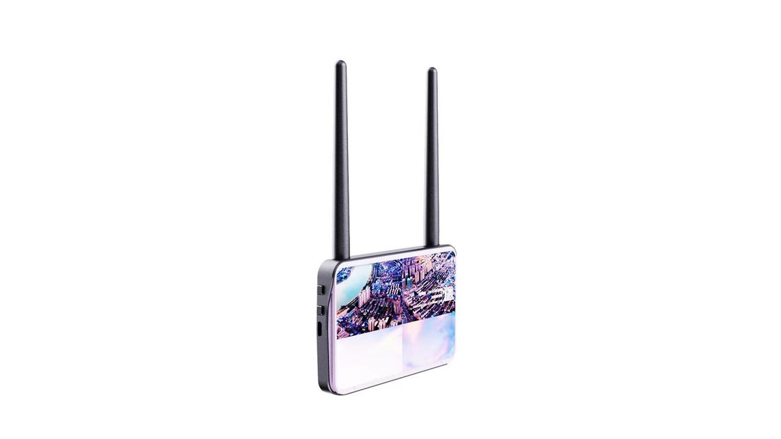 480x272 HD ความละเอียด 0-120 ° FOV FPV แก๊กเกจพร้อมแบตเตอรี่ 600mAh สําหรับหูฟัง Drone