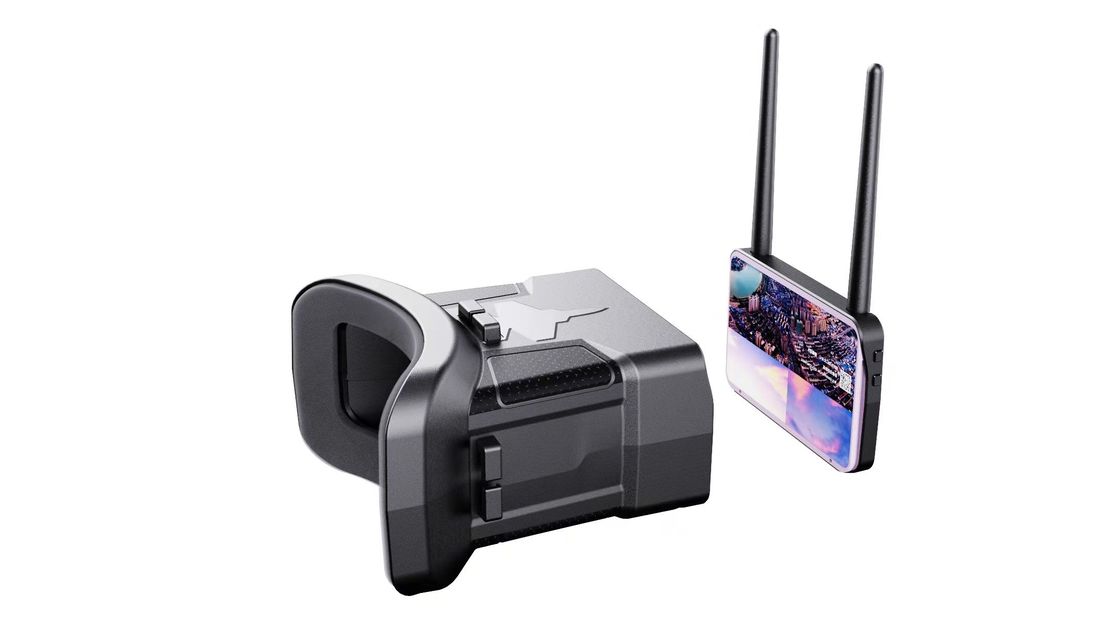 ENMESI 4.3 นิ้ว TFT FPV Goggles ความละเอียด 480x272 และ 48 ช่องสำหรับ Immersive Drone Flying