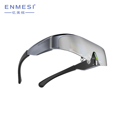 OEM & ODM 41 องศา FOV 1080P 143 นิ้ว HDMI Head Mounted Display พร้อมลำโพง 2 ตัว