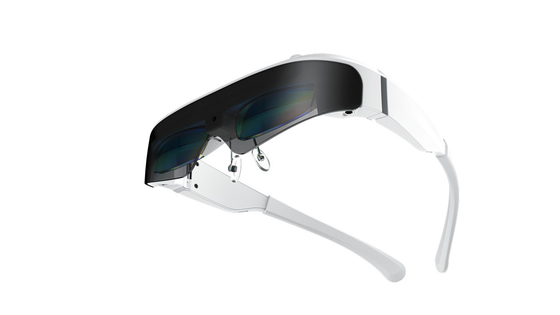 อินเทอร์เฟซ 4K HDMI Head Mounted Display แว่นตาอัจฉริยะ AR พร้อม Wifi และ Bluetooth