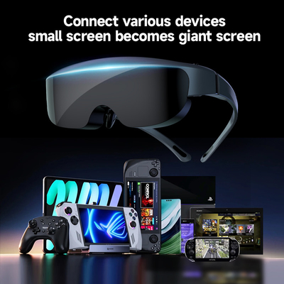 ENMESI V50 1080P HMD OLED แว่นตา AR ความสว่างสูง