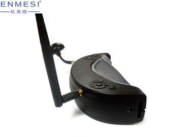 แว่นตาวิดีโอ FPV แบบปรับได้ 5.8Ghz 40CH, ชุดหัวต่อ FPV Quadcopter Kit