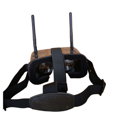 มินิ 2 นิ้วจอ 120 องศา FOV FPV แก๊กเกิล พร้อมเครื่องรับ 48CH และแบตเตอรี่ 1000mAh