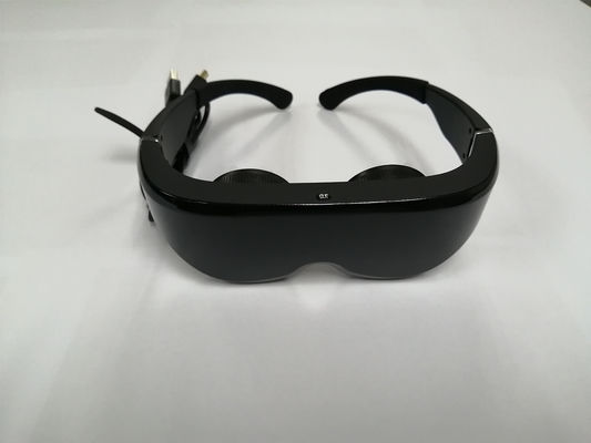 1058PPI 1600x1600 FOV จอแสดงผลแบบติดตั้งบนศีรษะ 2.1 นิ้วแว่นตา VR HDMI